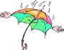 Regenschirm-Gif